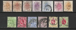 ORANGE RIVER COL STAMPS #1....72 --- ORANGE TREE & KING EDWARD  --  1868 -- USED - Picture 1 of 3