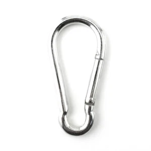 2 pc. Steel Snap Links, 3 3/4"- Metal Spring Hooks - Imagen 1 de 1