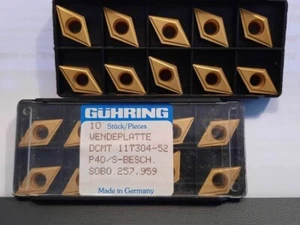 Wendeplatten Gühring DCMT 11T304-52 - Bild 1 von 1