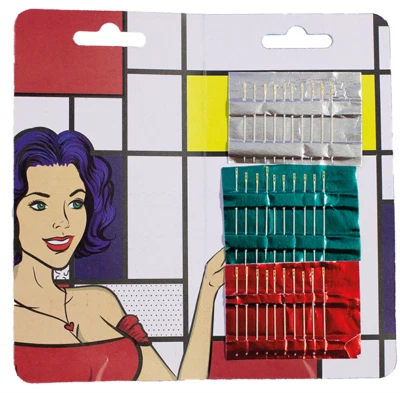 Nähnadeln, Nadelset, Wundernadel-Mix - Selbsteinfädelnd - Bild 1 von 2