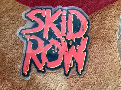 SKID ROW 18 & Life 7" 45rpm UK RARE SHAPED PICTURE DISC EX - Image 1 of 3