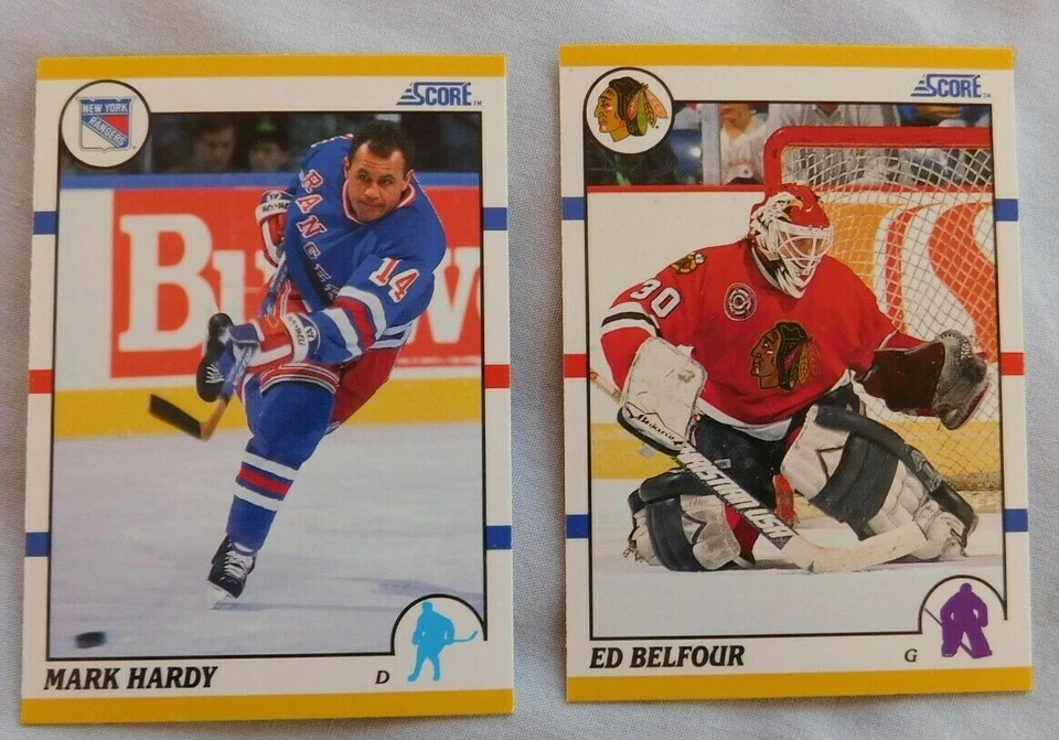 1990-91 Score Rookie & Traded Hockey Card Pick one - Image 1 of 1