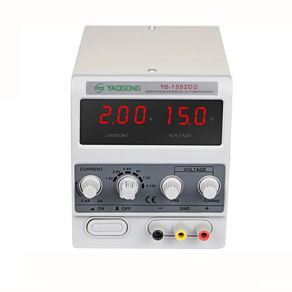 Digital Display Adjustable DC Regulated Power Supply Maintenance Power Supply - Image 1 of 4