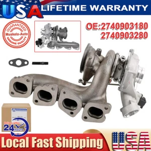 Turbo Turbocharger For 2015-2020 Mercedes-Benz E300 C300 C350e GLC300 SLC300 2.0 - Picture 1 of 15