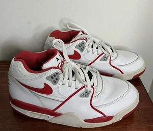 Taglia 9 - Nike Air Flight 89 Ron Harper bianco rosso fuoco - Foto 1 di 9
