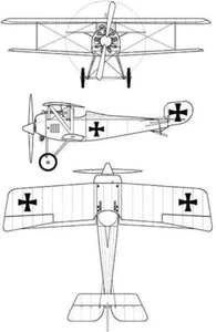Siemens-Schuckert DI - Blueprint Magnet - Picture 1 of 5