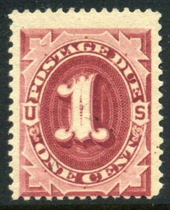 Estampillas de Estados Unidos # J22 1c cuotas postales Bright Claret MNH cv $85 4J7 12 - Imagen 1 de 2