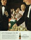  Publicité Advertising 0222  1968  champagne Veuve Clicquot-Ponsardin 