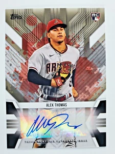 2022 Topps UK Edition #BSA-AT Alek Thomas Rookie (RC) Superstars Autograph - Bild 1 von 2