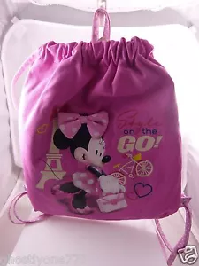 zaino Disney Minnie Mouse stile torre Eiffel in viaggio bambini ritorno a scuola - Foto 1 di 5