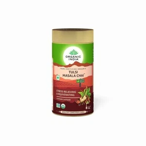 Lote de 2 orgánicos India Tulsi Masala Chai 200 g cuidado de la salud natural ayurvédico - Imagen 1 de 1