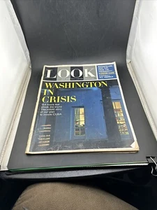 LOOK MAGAZINE DECEMBER 18 1962 WASHINGTON IN CRISIS INVADE CUBA FOREIGN CARS - Picture 1 of 4