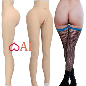 Silikon gefälschte Vagina Hose Hüftverstärker Transgender Höschen für Crossdresser UK - Bild 1 von 9