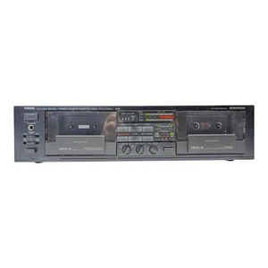 Yamaha KX-W302U Natural Sound Stereo Dual Double Cassette Player Recorder Tested - Picture 1 of 5
