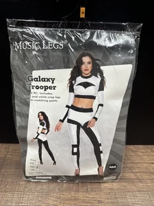 Muscle Legs Galaxy Trooper Damen 2-teiliges Halloween Kostüm S/M - Bild 1 von 6