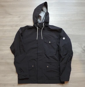 Vuori Palisades Rain Jacket Men’s Large Black V525 Gorpcore Outdoor Weatherproof - Picture 1 of 7