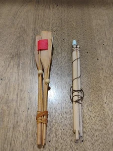 Scottish Fishing Boats Edward Smith  Model Accessories. Oars, Masts And  Flags - Picture 1 of 6