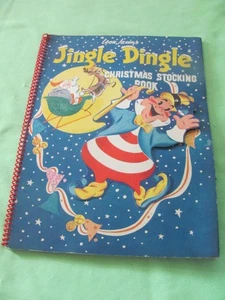 Vintage 1953  Jingle Dingle pop up book by Lucille Kramer with accessories - Picture 1 of 6