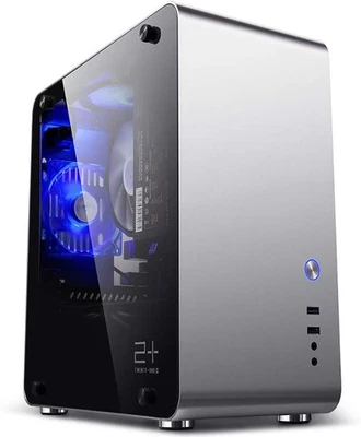 GOLDEN FIELD M3S MATX/ITX Mini Computer PC Case with Tempered Glass - Image 1 of 4