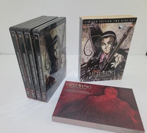 Hellsing Ultimate Series Vol I, II, III, IV Limited Ed. Steelcase Set DVD Anime - Picture 1 of 3