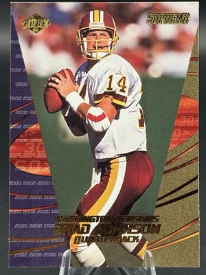 Brad Johnson 2000 Collector's Edge Supreme #147 Washington Redskins IT1047 - Image 1 of 2