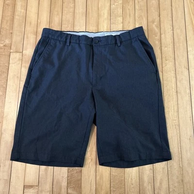 Pantalones Cortos Chinos de Golf Greg Norman Negros Plisados Tiburones Deportes Atléticos Hombres Talla 34 Foto 1 de 4