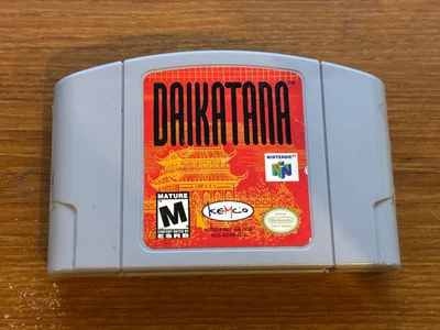 Cartucho auténtico suelto Daikatana (Nintendo 64, 2000) Foto 1 de 4