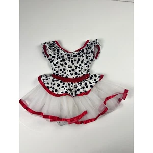 Disfraz de Baile Weissman XSC Dálmata Tutú Vestido Rojo Borde Lentejuelas Cintura - Imagen 1 de 15