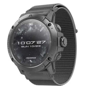 Coros Vertix 2S GPS Multisport-Trainingsuhr mit Satellitennavigation Space Black - Afbeelding 1 van 3