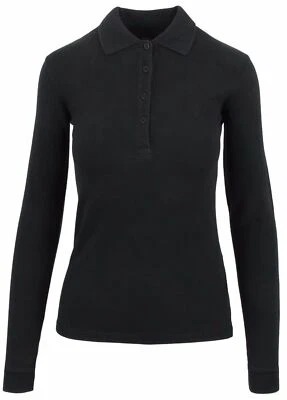 BELSTAFF Women's Shirt Sweatshirt Cotton & Elastane POLO PIQUET LONG SLEEVE LADY - Изображение 1 из 4