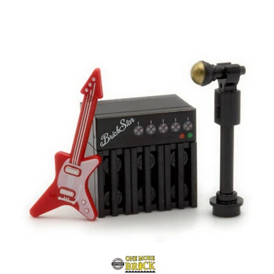 Guitar and Amp | Music Amplifier | Kit Made With Real LEGO - Image 1 of 2