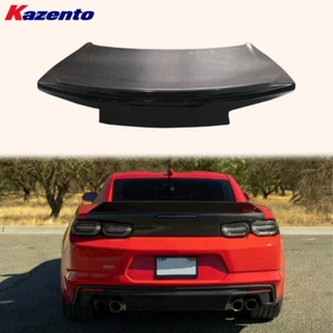 For Chevrolet Camaro 2016-2022 Ducktail Style Carbon Fiber Rear Trunk Boot - Picture 1 of 9