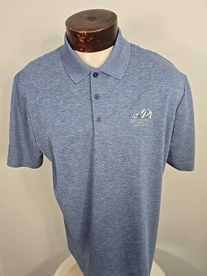 Polo de golf Adidas para hombre XL azul blanco camuflaje manga corta  Foto 1 de 4