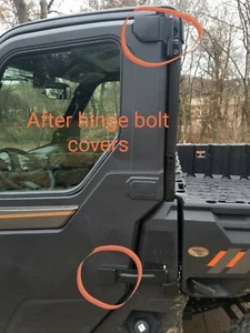 Polaris Ranger 1000 Northstar Door Hinge Covers - Picture 1 of 8