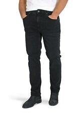 MUSTANG Herren Jeans WASHINGTON [ Regular Fit ] black stone used Stretch Denim