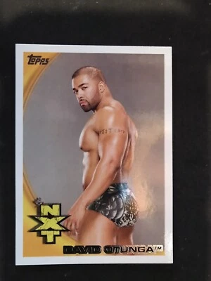 2010 TOPPS  WWE  - David Otunnga - # 70 - Image 1 of 2