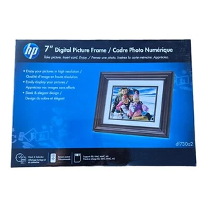 HP 7" Digital Picture Frame Model df730a2 New  - Picture 1 of 2