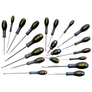 Stanley 5-62-572 FatMax Screwdriver Set Parallel/Flared/Phillips/Pozi Set Of 20 - Picture 1 of 1