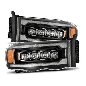 Faros proyectores LED Nova carcasa negra para Dodge Ram 03-05 - Imagen 1 de 17