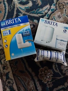 Brita Filtro Acqua per Lavello, Sistema di Filtrazione Acqua Montaggio Rubinetto per Acqua Rubinetto - Foto 1 di 3