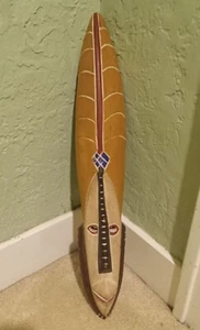 Afrikanische Maske handgefertigt Made in Ghana 23" lang - Bild 1 von 9