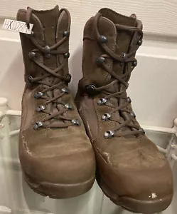 Haix Desert Brown Suede MTP British Army Issue Combat Boots Size 8M UK HXD28M - Picture 1 of 12