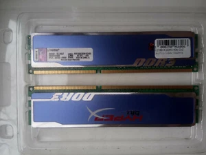 Kingston memory KHX1600C9D3B1K2/4GX (4 GB, PC3-12800 (DDR3-1600) 2x2GB - Picture 1 of 3