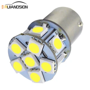 4pcs 6V Indicator Turn Signal Light 1156 BA15S 5050 12 SMD LED White Lamp Globe - Picture 1 of 6