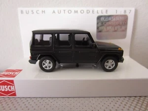 BUSCH 51401 MERCEDES BENZ G KLASSE DK BLUE model is PLASTIC - HO or 1:87 scale - Picture 1 of 3