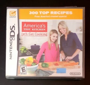 America's Test Kitchen: Let's Get Cooking (Nintendo DS, 2010) BRAND NEW Game NIB - Picture 1 of 2