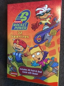 Rocket Power 32 Valentines Card 8 Designs 2002 Nickelodeon NP - Picture 1 of 2
