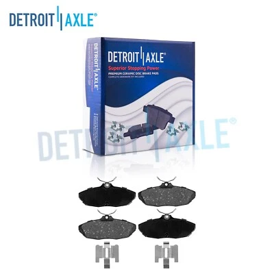 Pastillas de freno traseras de cerámica + herrajes para Ford Thunderbird Mercury Cougar 1993-1997 Foto 1 de 4