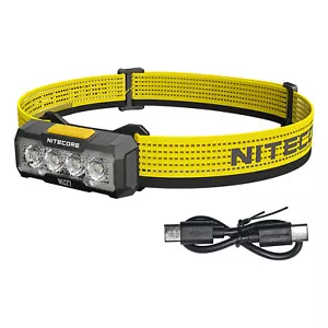 Nitecore NU27 600 Lumen USB-C Rechargeable Multi-Temperature Outdoor Headlamp - Picture 1 of 11