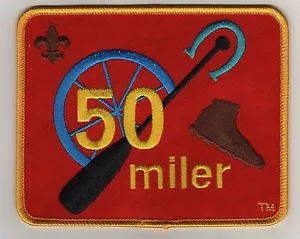 50 Miler Award Jacket Patch w/ "Since 1910" Slogan Backing, Mint! - Picture 1 of 1